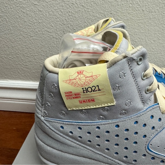 Jordan 2 Retro SP Union Grey Fog Size 10.5 - Picture 2 of 11